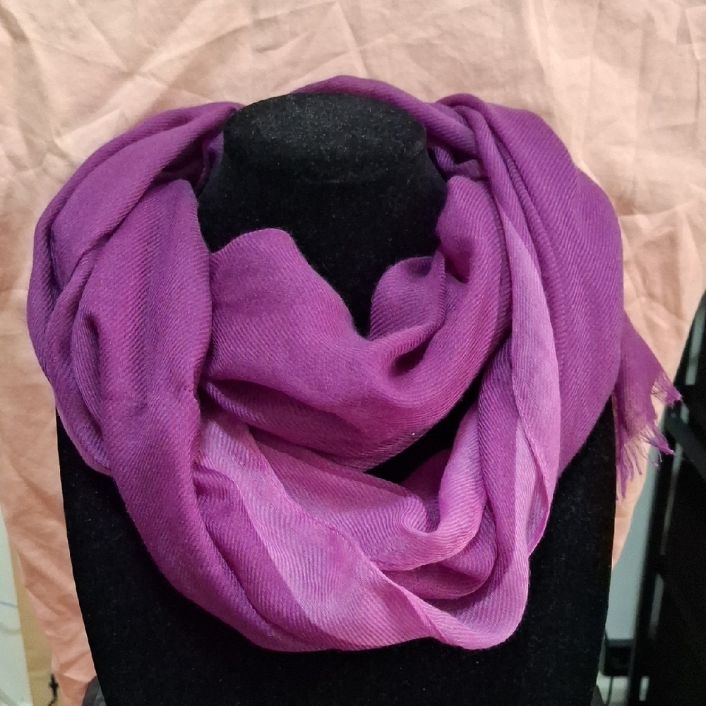 Elegant Purple Women's Scarf